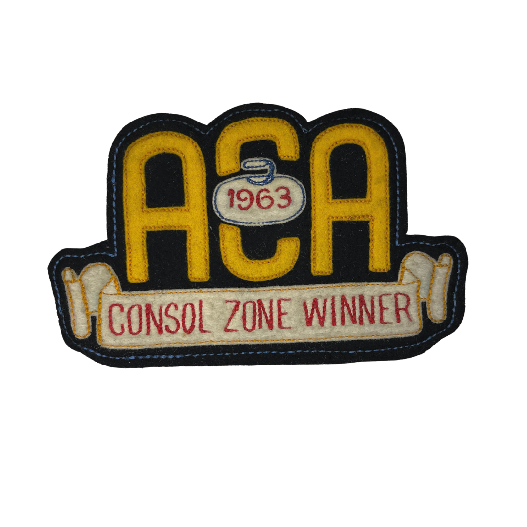 Vintage Patch: Alberta Curling Association Consol Zone Winner