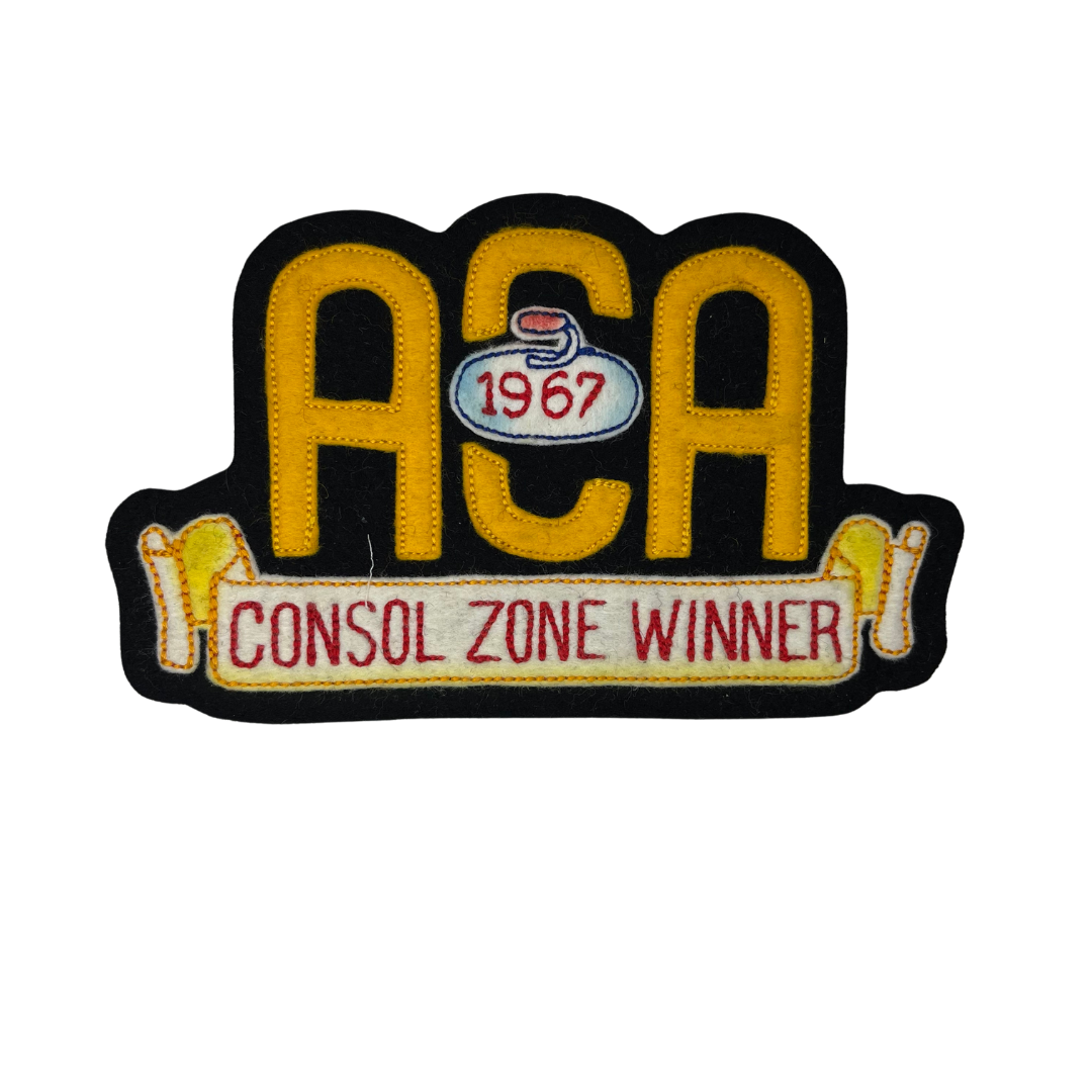 Vintage Patch: Alberta Curling Association Consol Zone Winner