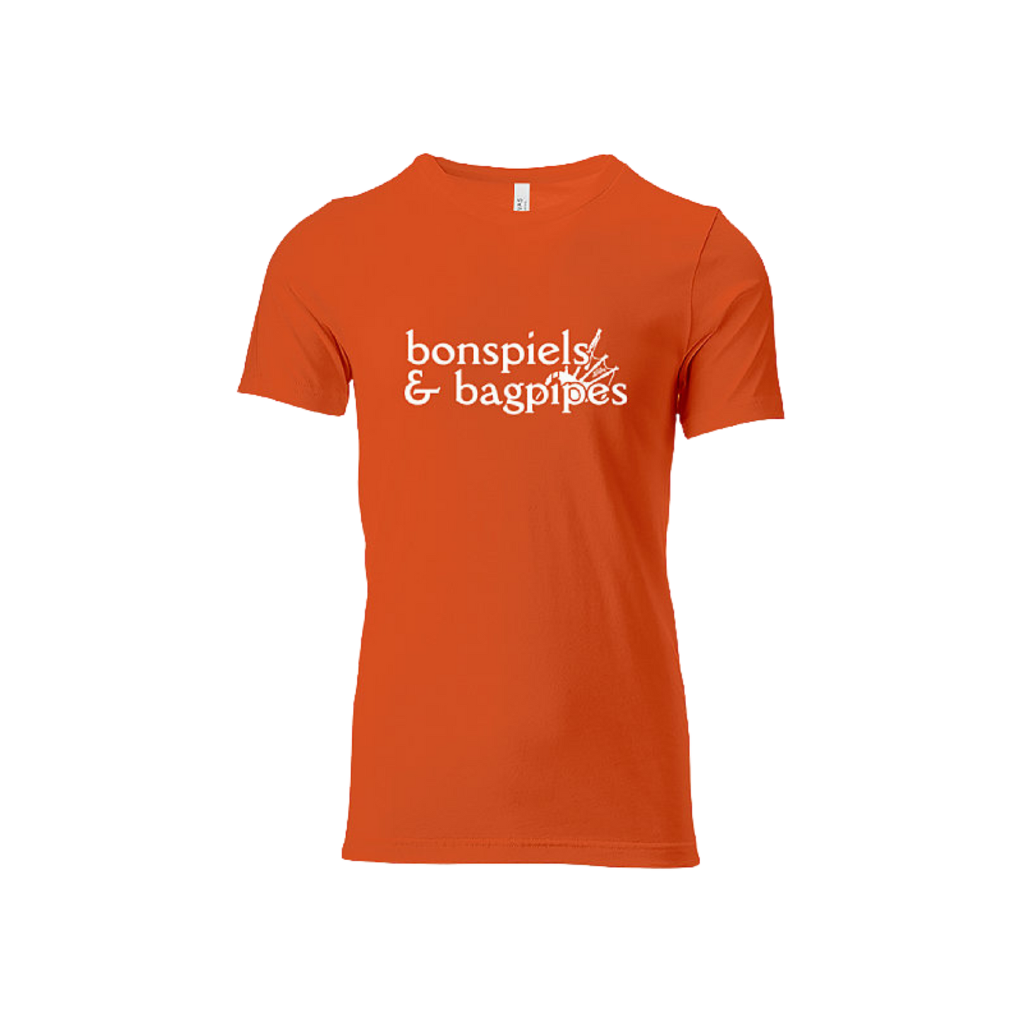 Bonspiels and Bagpipes Curling T-Shirt