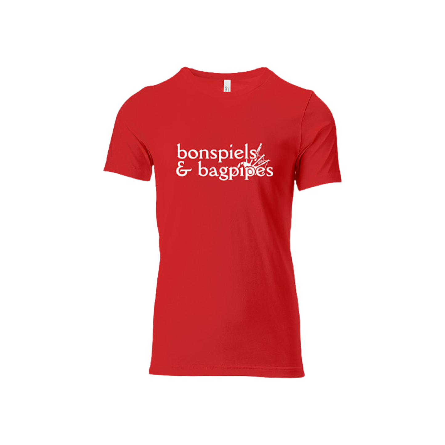 Bonspiels and Bagpipes Curling T-Shirt