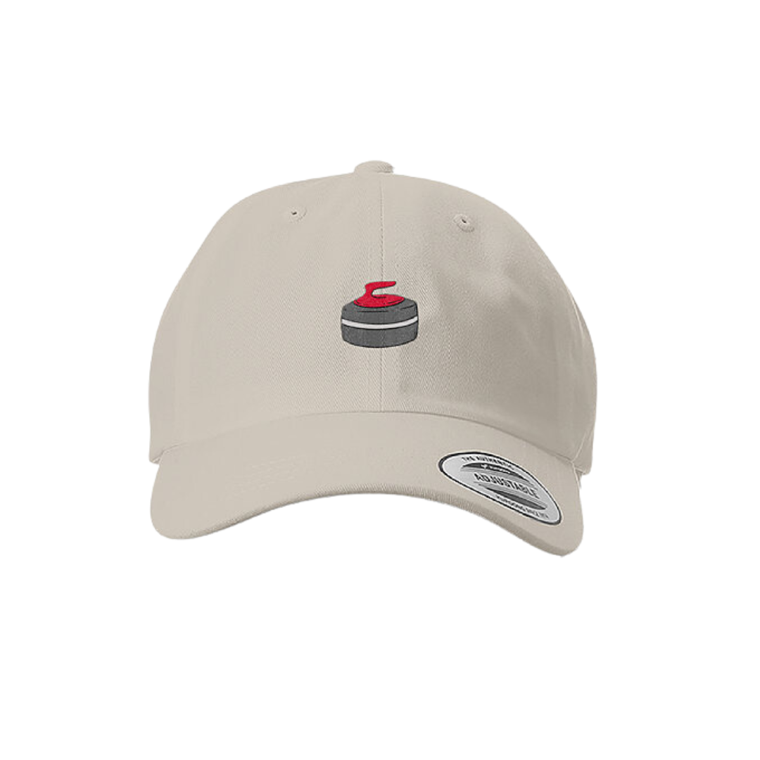 Curling Stone Dad Cap