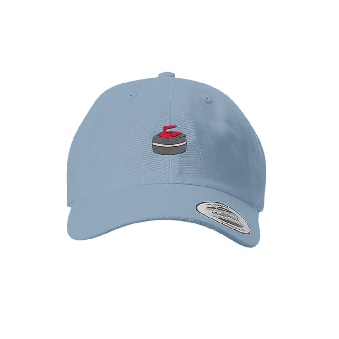 Curling Stone Dad Cap