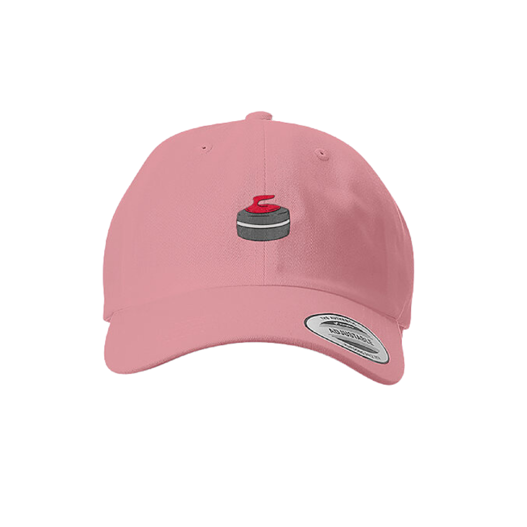 Curling Stone Dad Cap