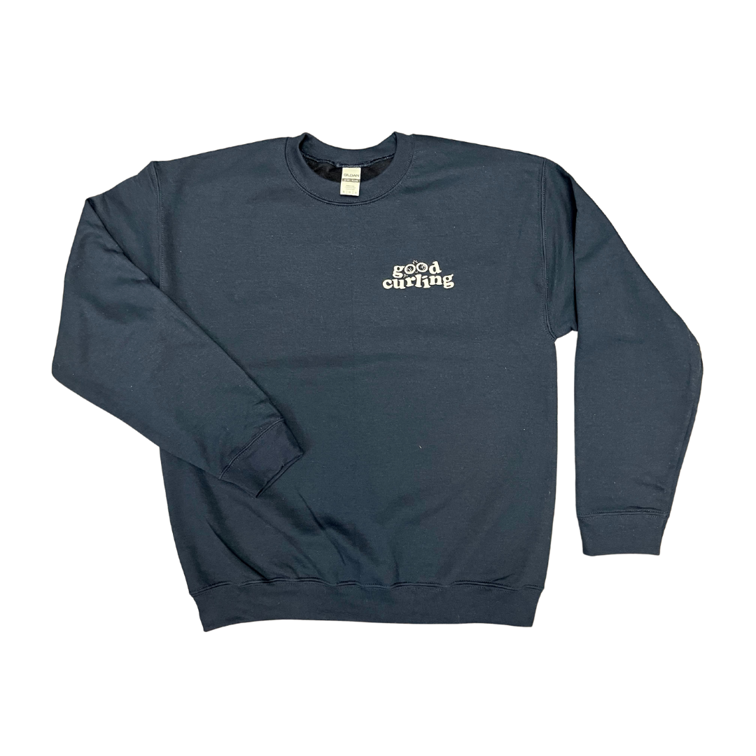 Good Curling Crewneck Sweatshirt