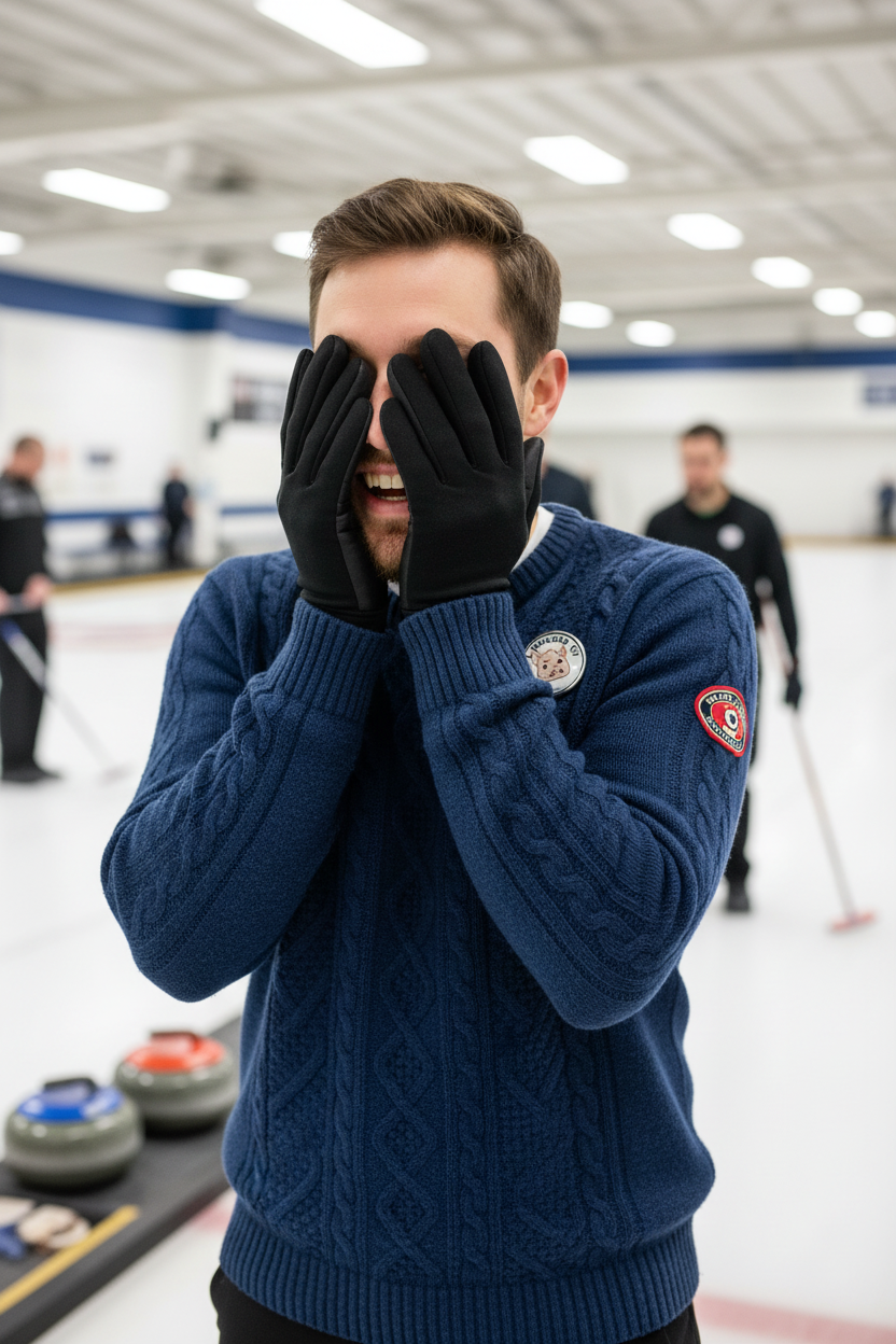 I Hogged It Curling Pin